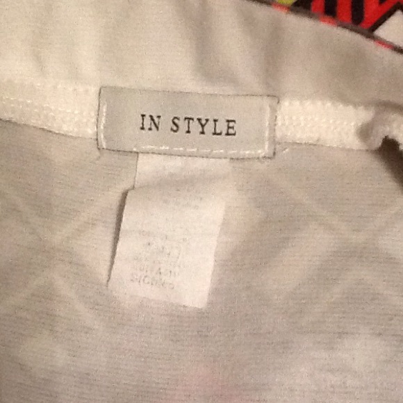 In Style Multicolored Patterned Stretch Mini Skirt - Picture 2 of 2