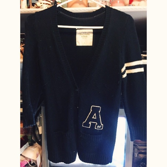 Navy blue Abercrombie sweater