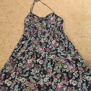 Aeropostale Floral Backless Sundress