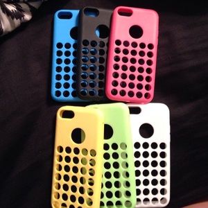 6 Rubber Cases!