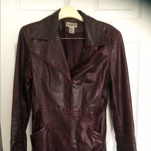 Bebe leather jacket