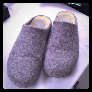 Fit Flop clogs- Heather gray. Size 9.