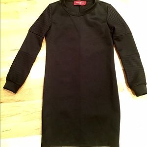 3/4 Sleeved Black Akira Dress