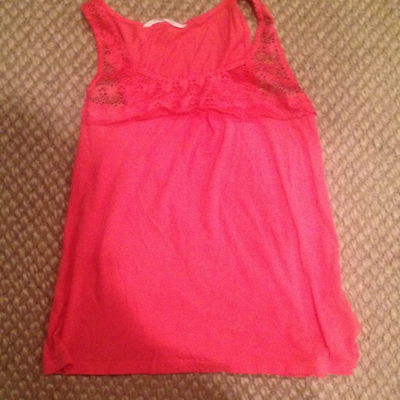 Women's orange tank