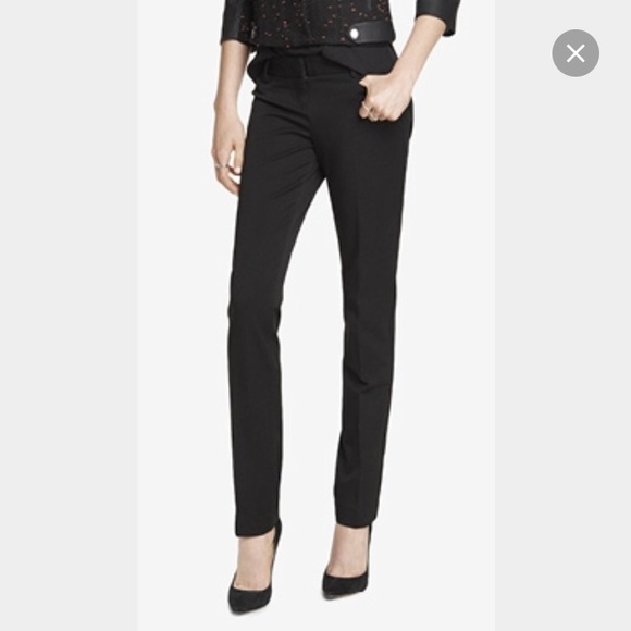 Express black columnist work pants