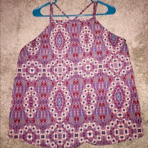 Olive & Oak Kali Cross Back Top XL