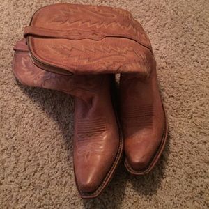 Size 7 Leather cowboy boot