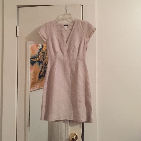 Jcrew linen dress