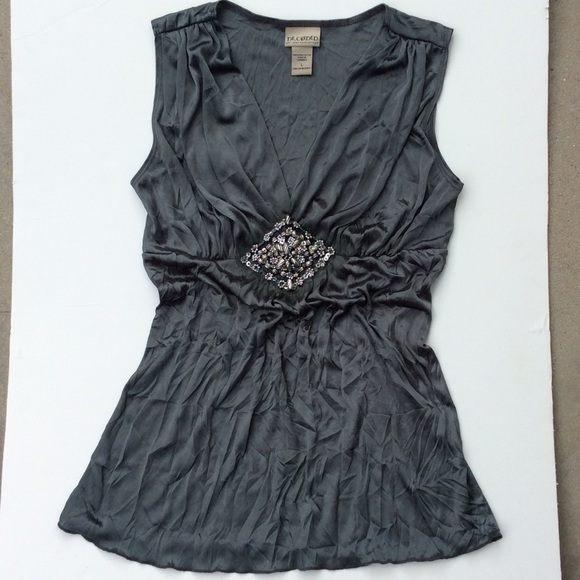 Silver Embellished Top - Picture 3 of 4