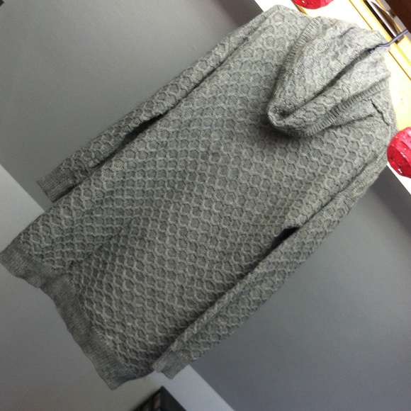 Grey H&M cowel neck oversized sweater