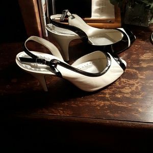 Sling back heels
