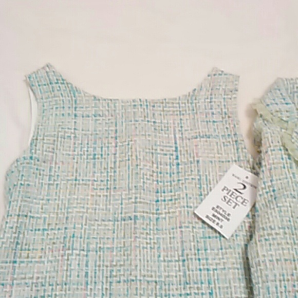 PRICE REDUCE ! Girl two piece dress and coat - Picture 4 of 4