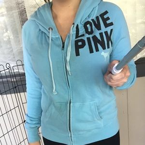 Victoria's Secret pink jacket hoodie