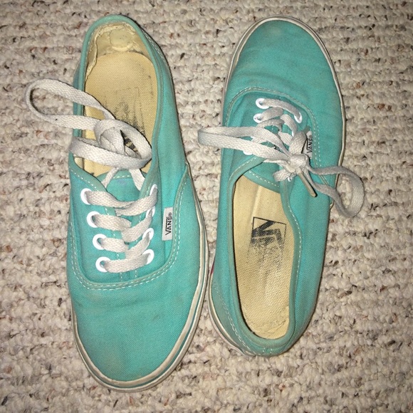 Used mint green vans - Picture 3 of 3