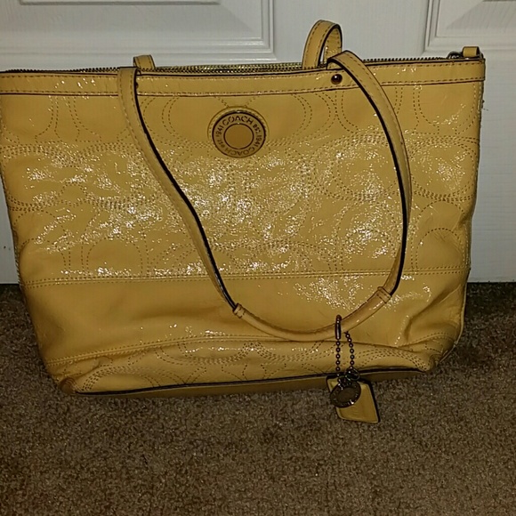 Yellow Coach Purse