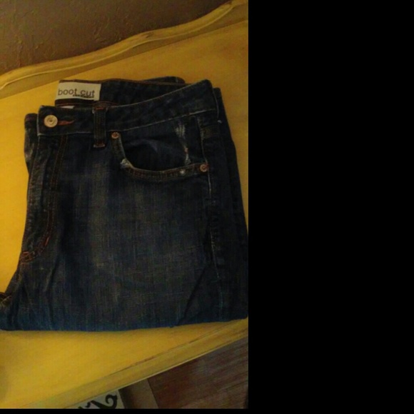 GAP Bootcut stretch distressed jeans size 10 R