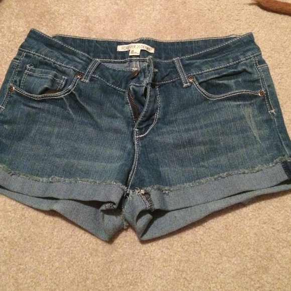 F21 jean shorts - Picture 1 of 2