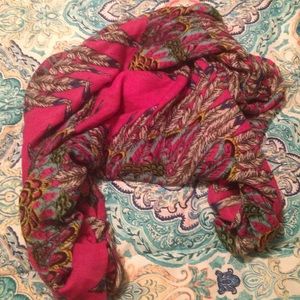 Feathered Infinity Scarf