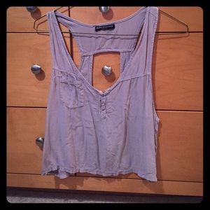 BRANDY MELVILLE Purple Crop Top