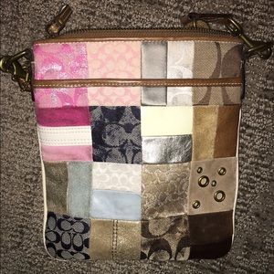 Coach patchwork swing pack