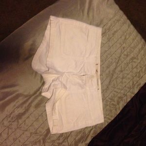 White Hollister Shorts