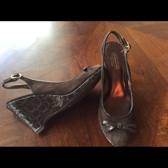 Coach wedge shoes - Picture 3 of 3