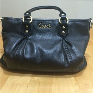 Black coach bag