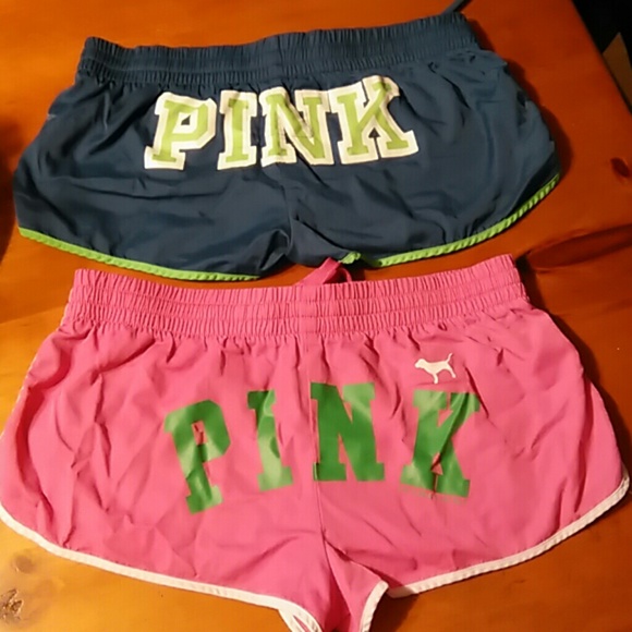 Two VS Pink Shorts