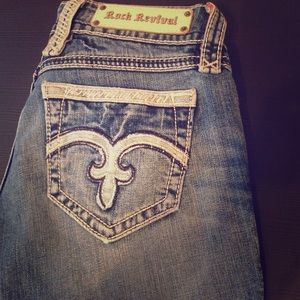 Rock revivals capris gently worn