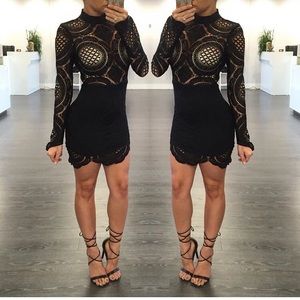 New never been used black tight dress!