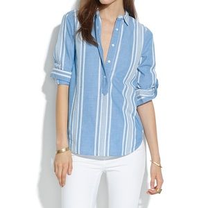 Madewell NWOT Market Popover in Hammock Stripe - S