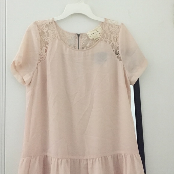Pale pink dress