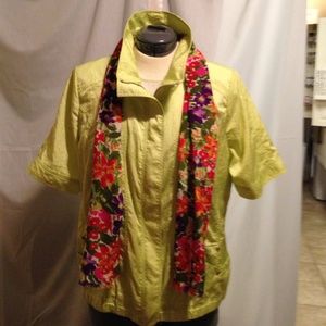 Chico's Synergy, size 2 (L) Lime.