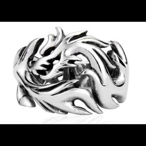 Dragon stainless steel ring