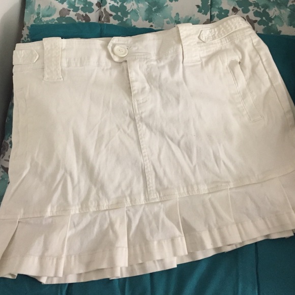 White skirt