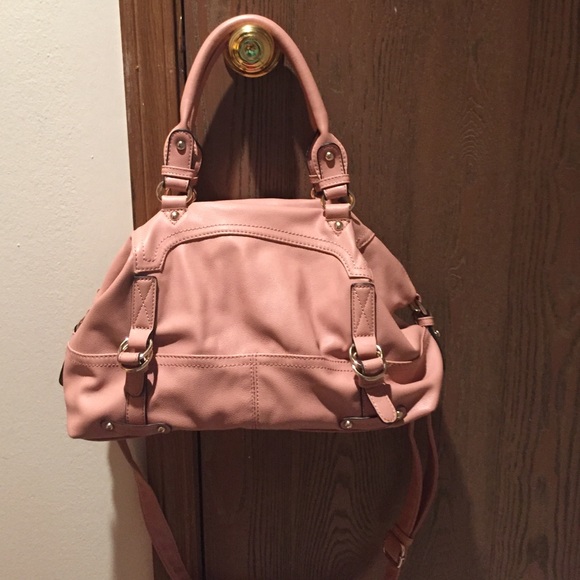 Beige pink purse.💕