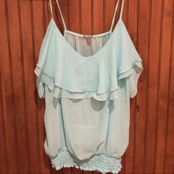 Sheer Spaghetti Strapped Tank