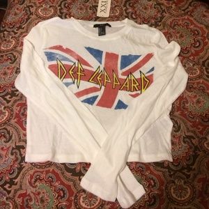 Long sleeves crop top