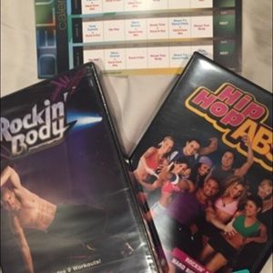 Hip Hop abs and Rockin Body workout DVDs