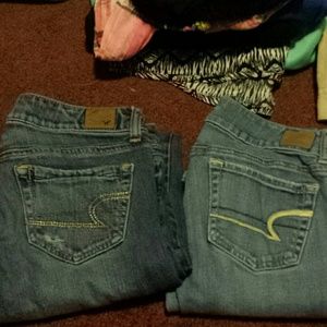 Bundle of American Eagle jeans