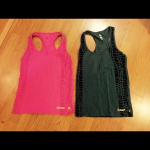 Zumba Instructor Racerback Tanks Size Large