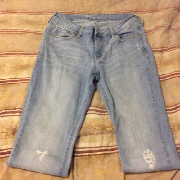 Distressed Jeans