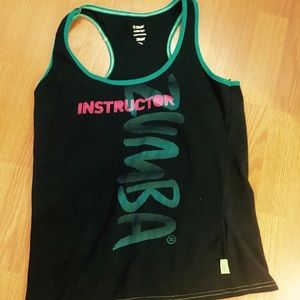 Zumba Instructor Racerback tanks size XXL