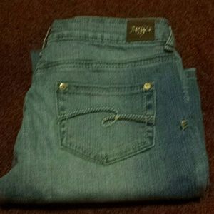 One pair of justice jeans