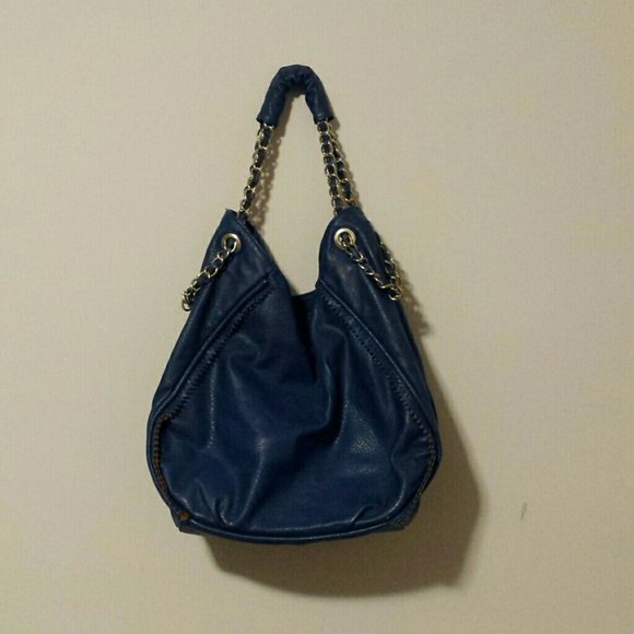 Dark Blue Big Buddha Hobo purse.
