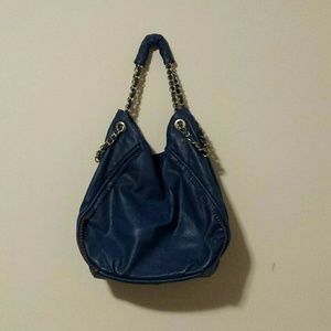 Dark Blue Big Buddha Hobo purse.