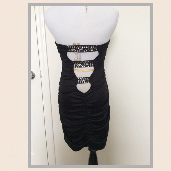 ๐ Sexy Black Evening Dress - Picture 3 of 4