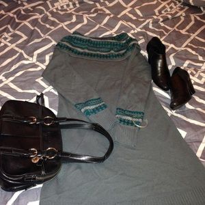 Cato Gray Sweater Dress