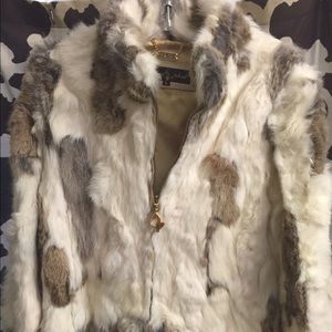 Babyphat rabbit fur jacket