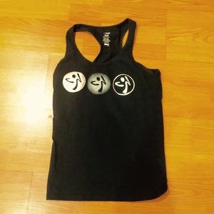 Zumba Racerback tank size large